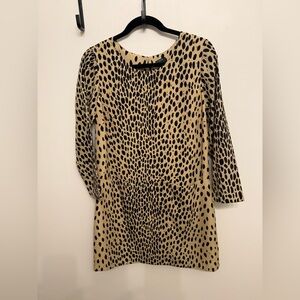 J.Crew Jules Shift Dress -  Wildcat Leopard Print